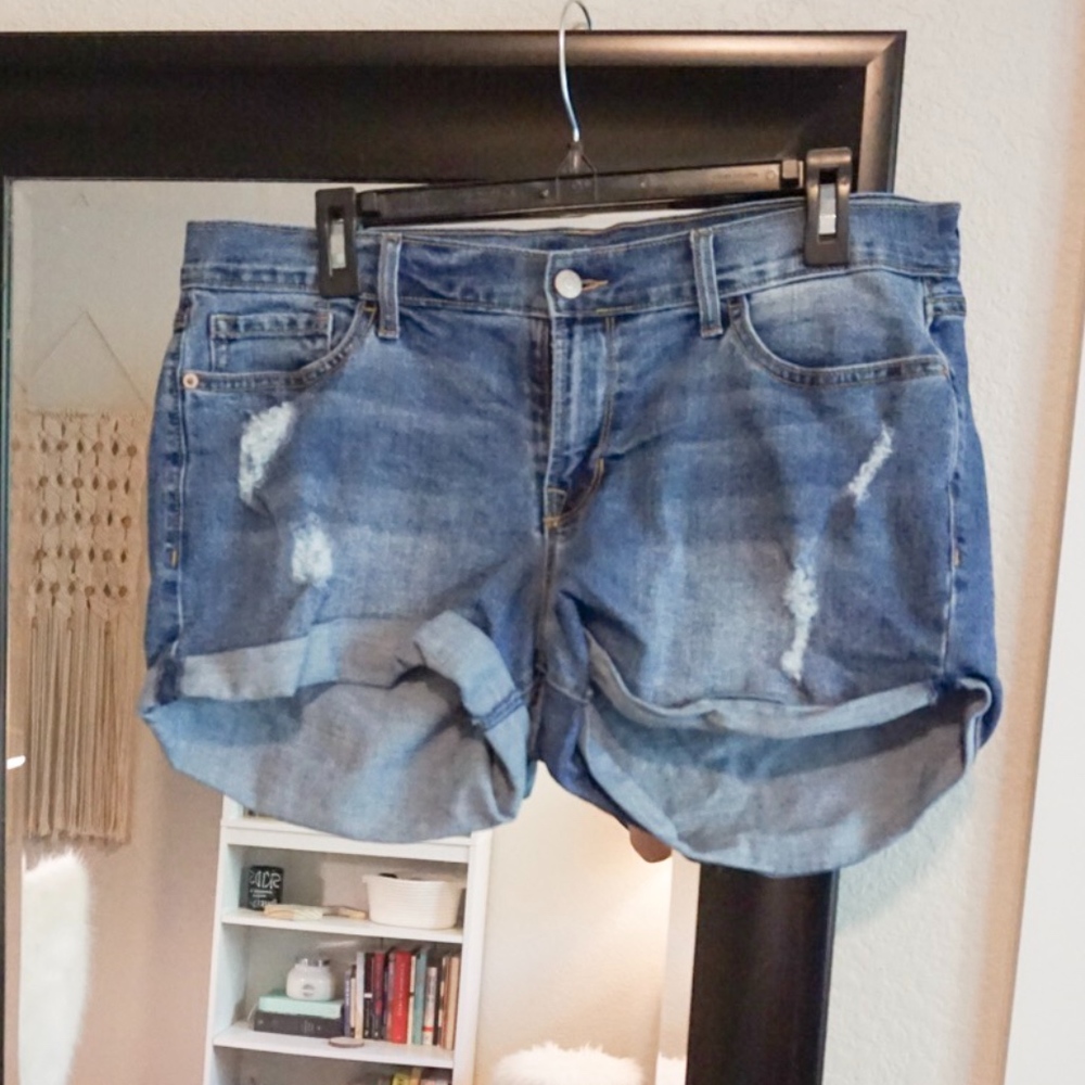 Old Navy Distressed Denim Shorts